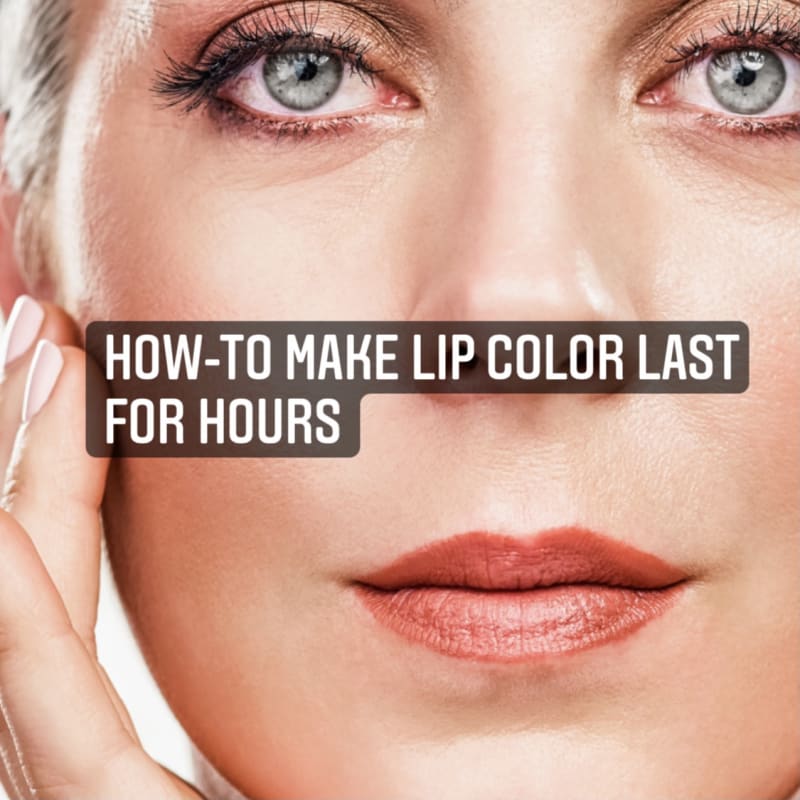 Make up tip: How-to make lip color last for hours