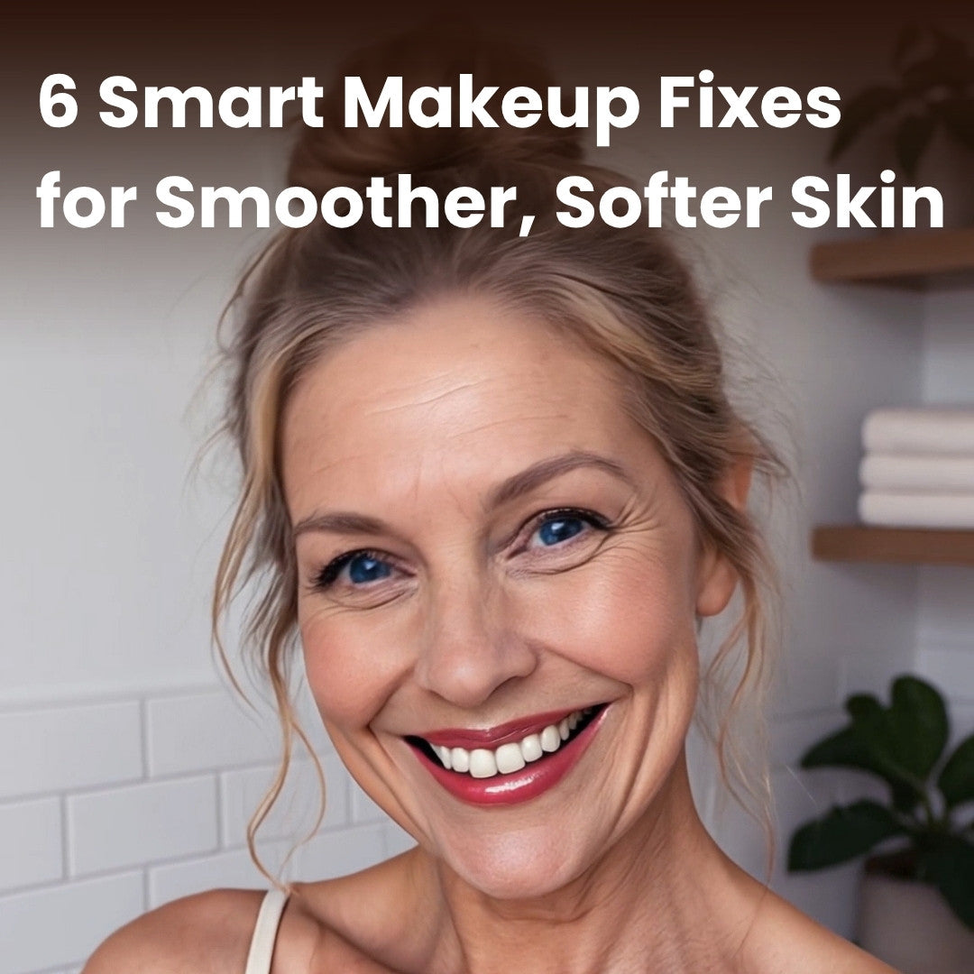 6 Smart Makeup Fixes  for Smoother, Softer Skin