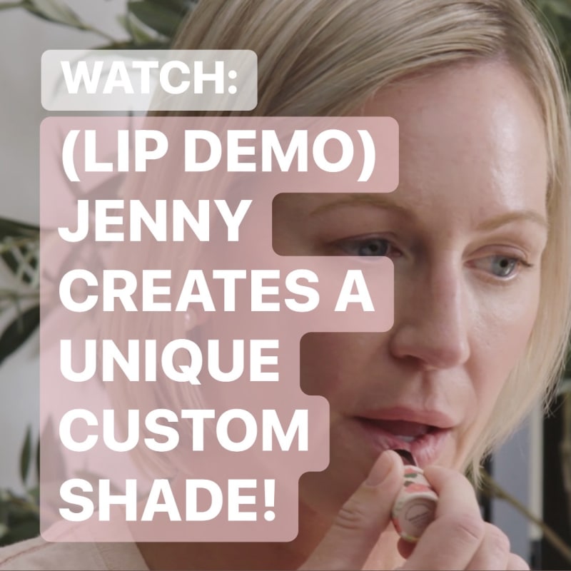 (Lip Demo) How to create a unique custom lip color