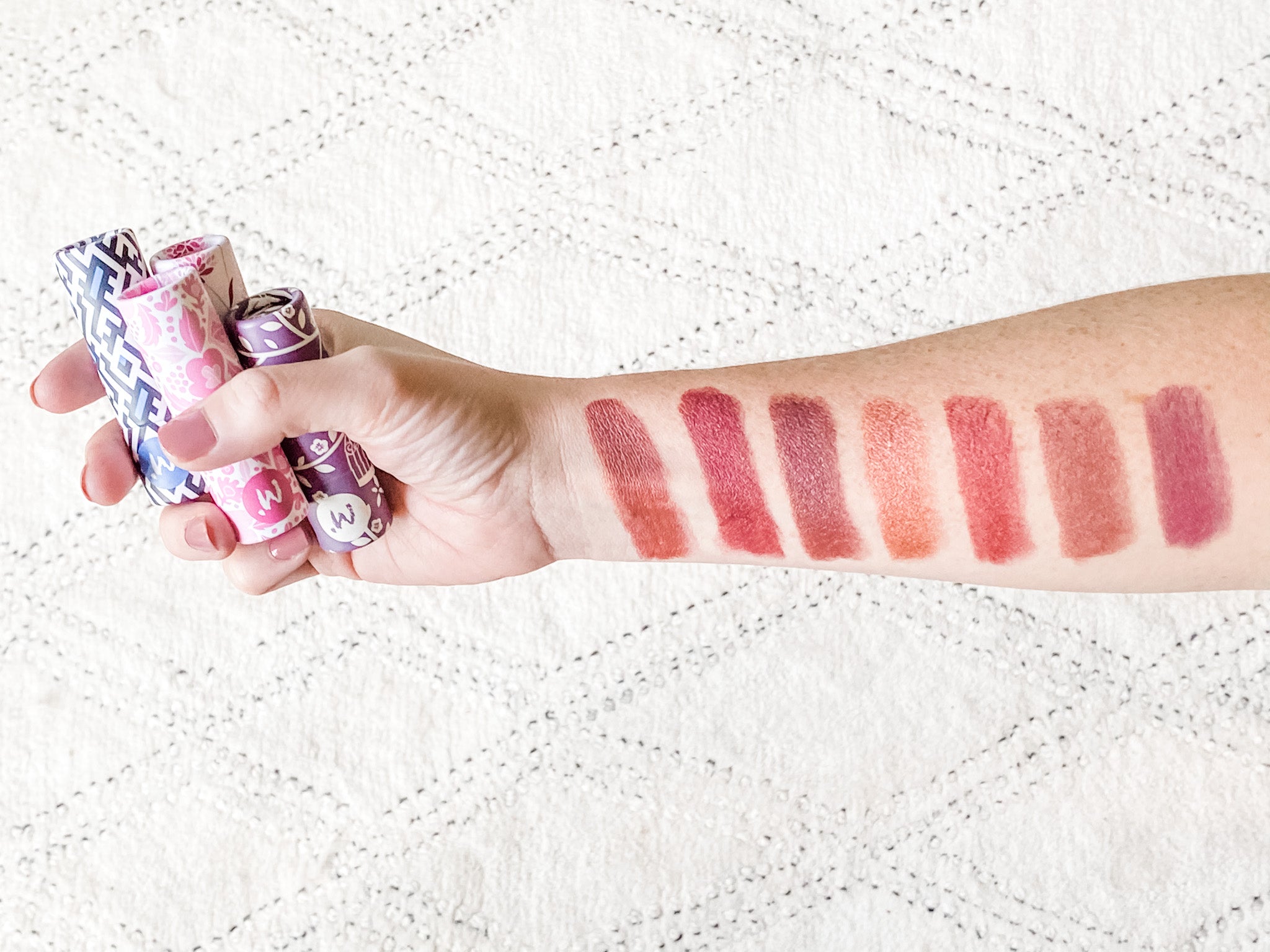 Get 7 different lipstick colors by adding one unexpected color to your makeup bag