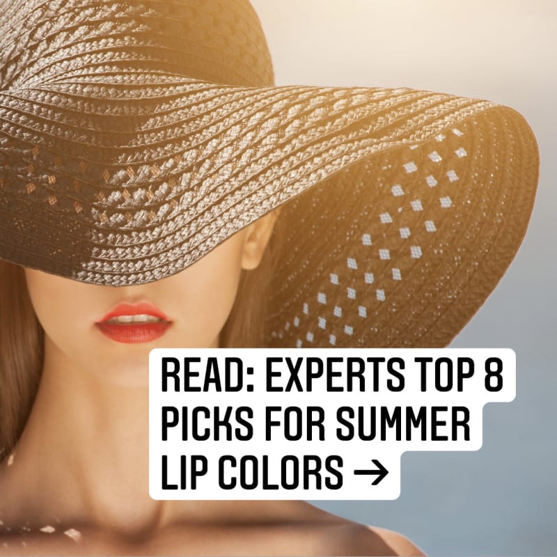 Experts top 8 picks for 2023 summer lip colors